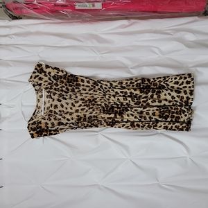 Leopard cheetah dress size small